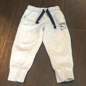 Puma toddler sweat pants